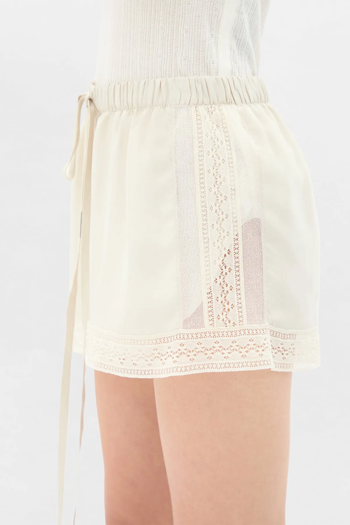 Ante Boxer with Lace Border sold by Ann Demeulemeester product image thumbnail 5