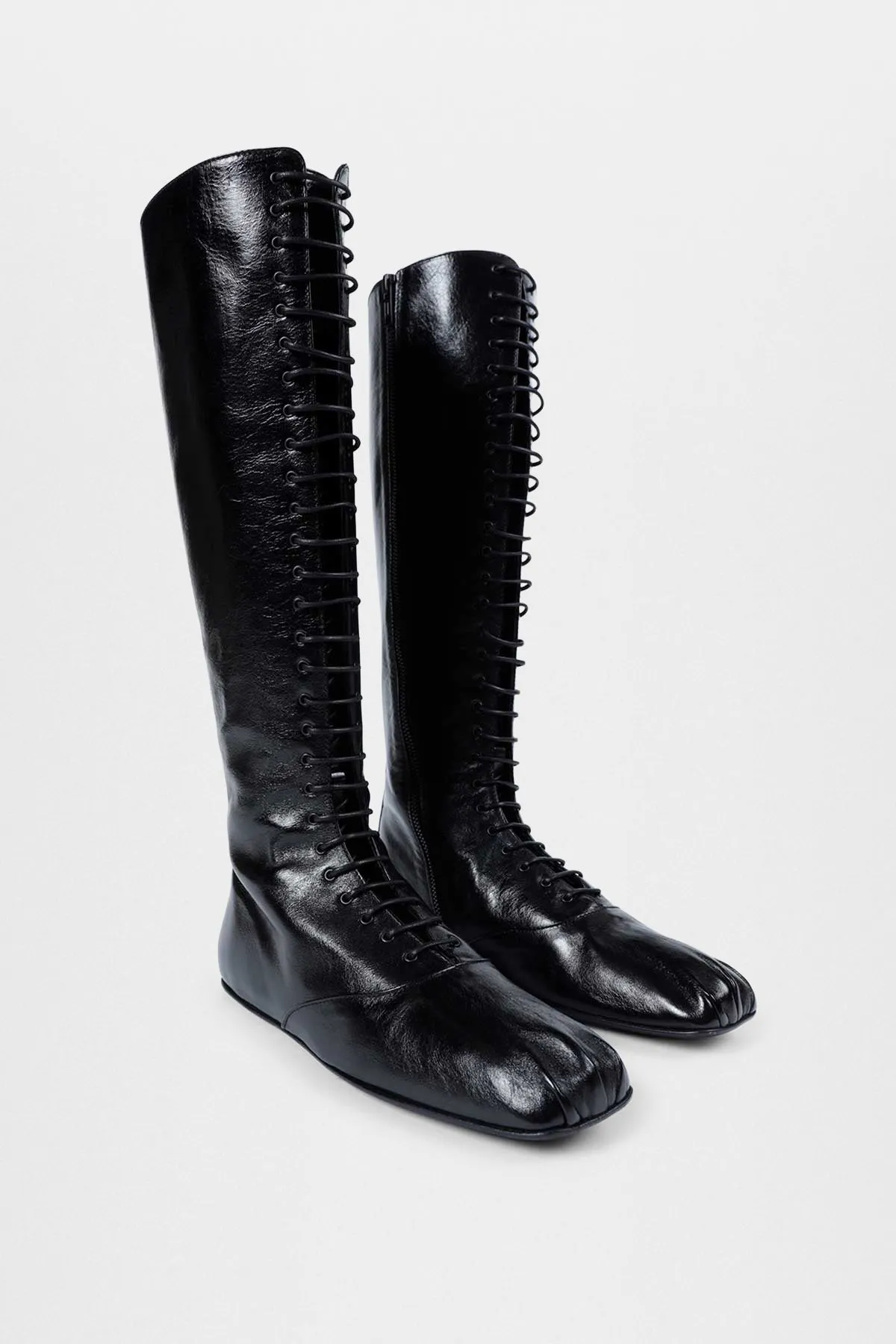 Ysha Squared High Boots sold by Ann Demeulemeester