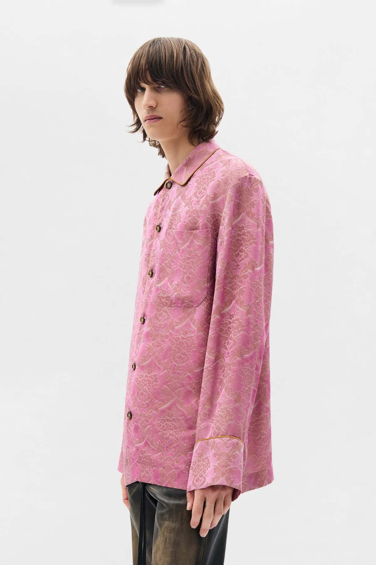 Damon Relaxed Lounge Shirt sold by Ann Demeulemeester product image thumbnail 2