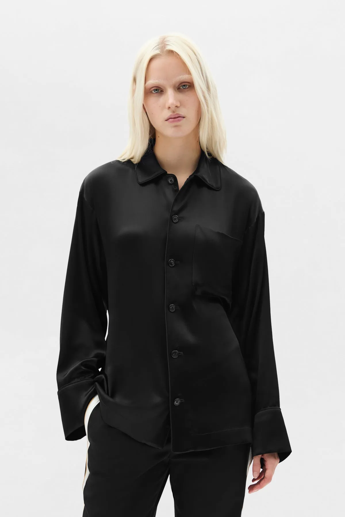 Coby Relaxed Lounge Shirt sold by Ann Demeulemeester