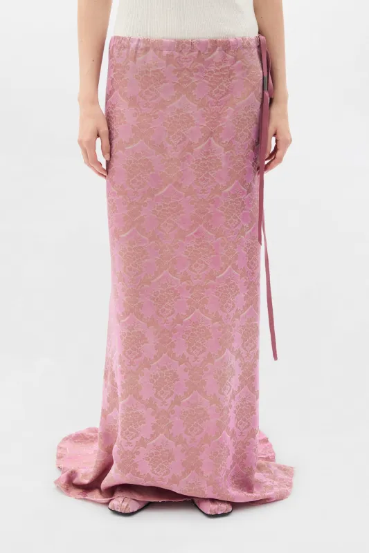 Sheila Long Bias Skirt made by Ann Demeulemeester