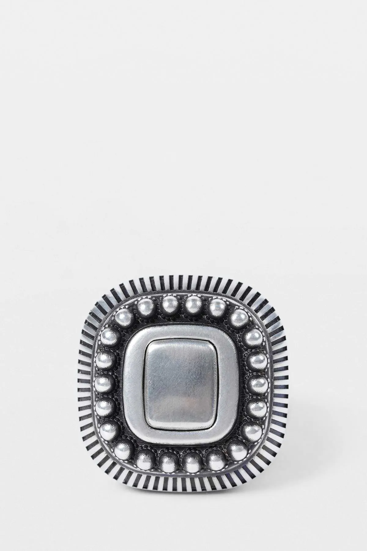 Wide Ring with Spheres sold by Ann Demeulemeester