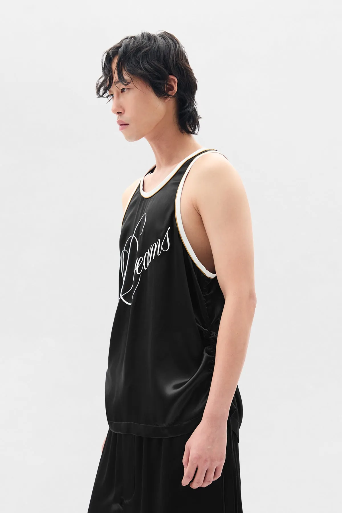 Endor Wrinkled Tank Top sold by Ann Demeulemeester product image thumbnail 2