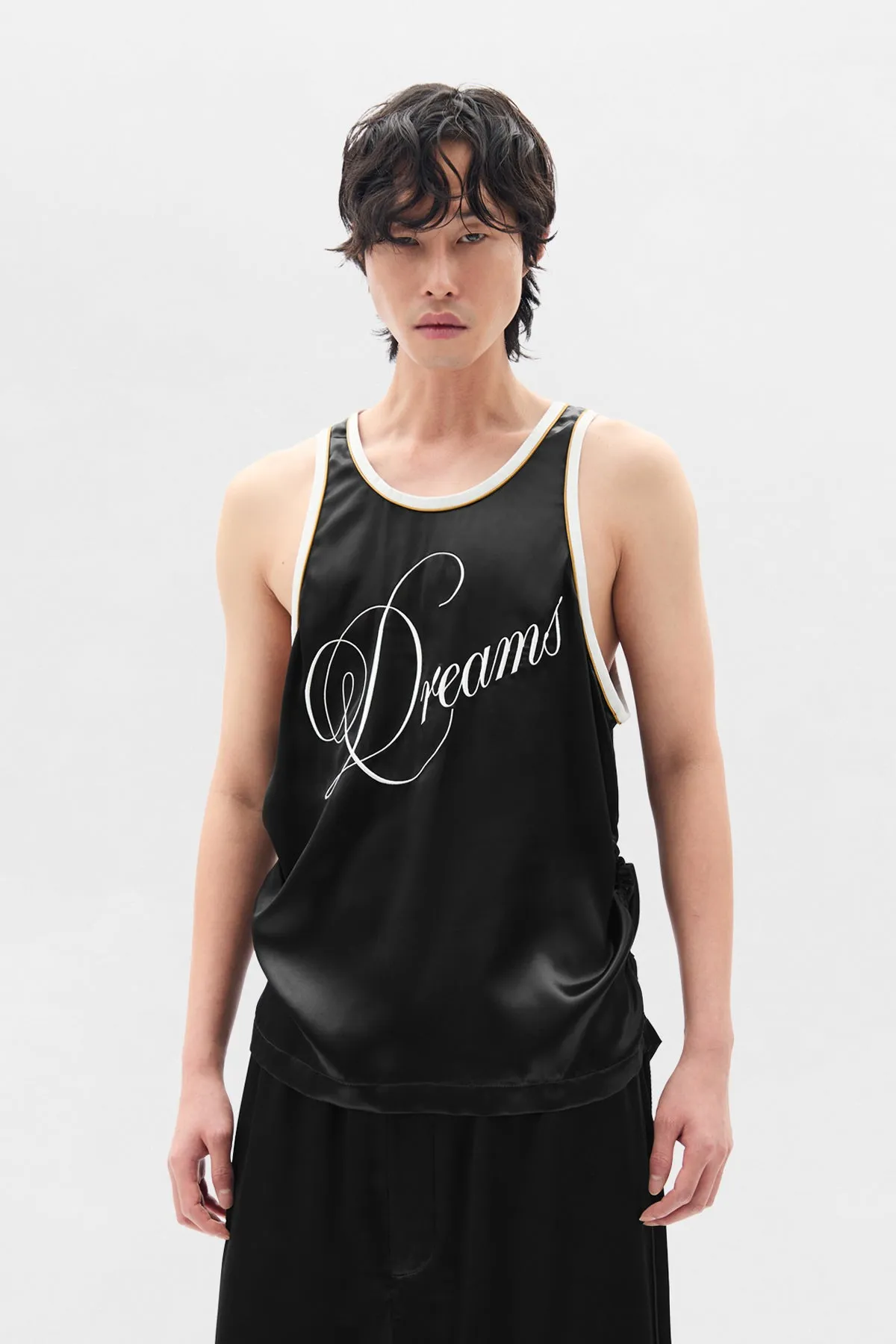 Endor Wrinkled Tank Top sold by Ann Demeulemeester