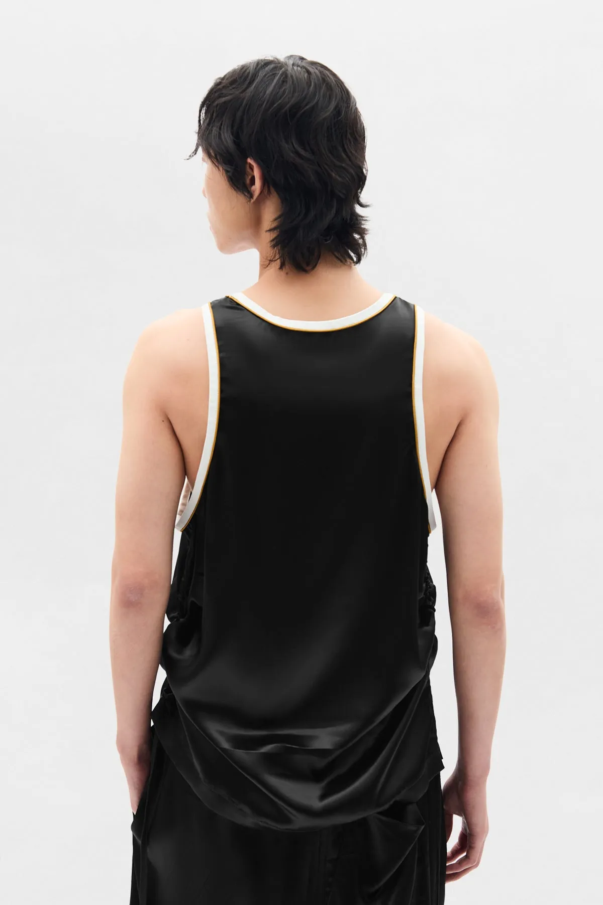 Endor Wrinkled Tank Top sold by Ann Demeulemeester product image thumbnail 3