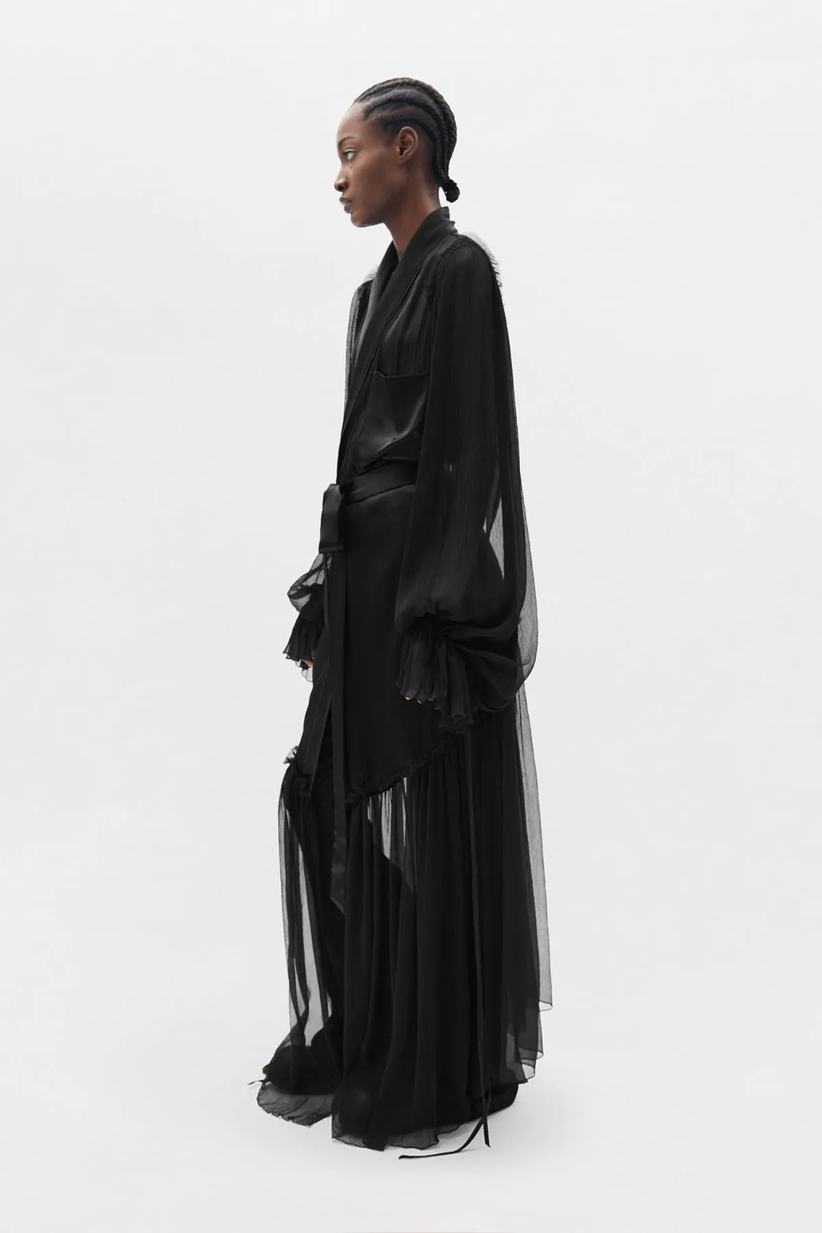 Iria Fluid Robe sold by Ann Demeulemeester product image thumbnail 2