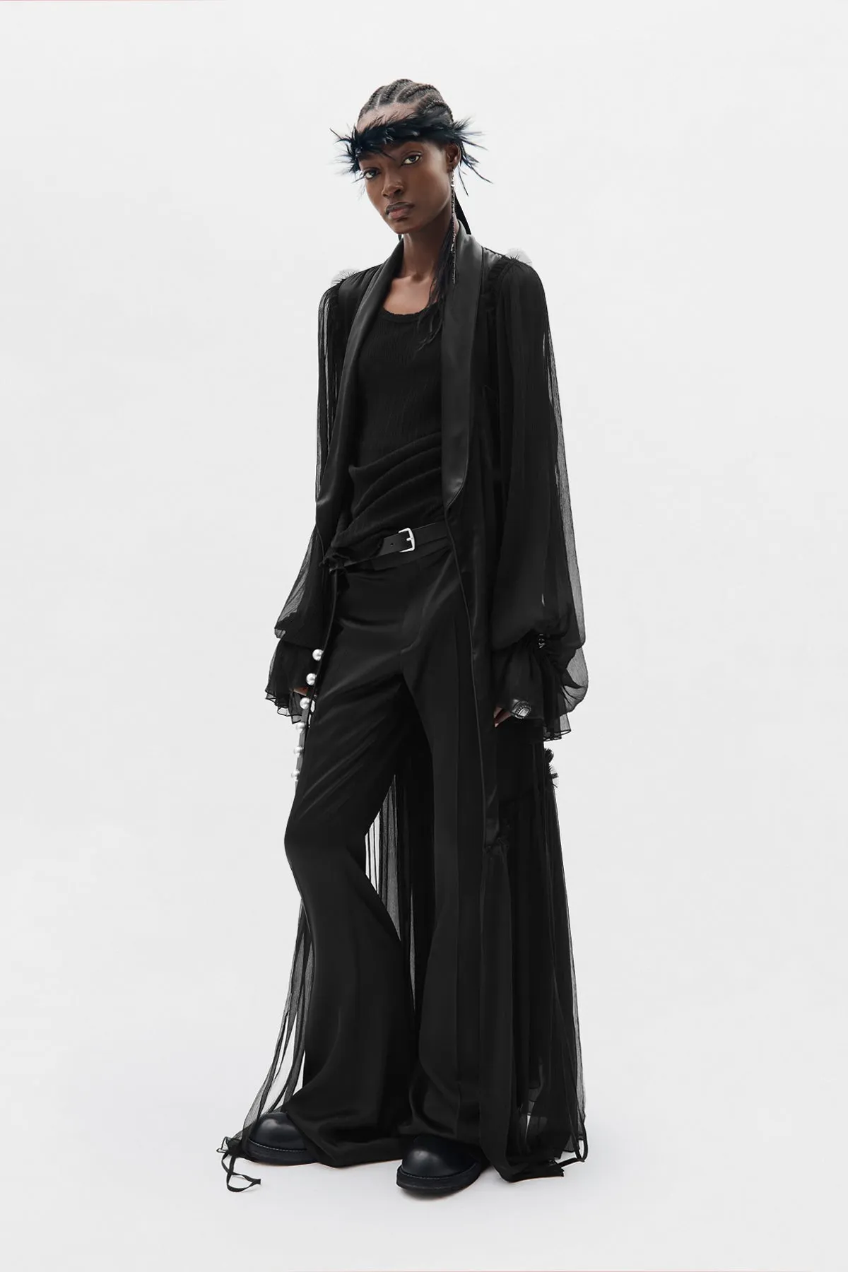 Iria Fluid Robe sold by Ann Demeulemeester product image thumbnail 4