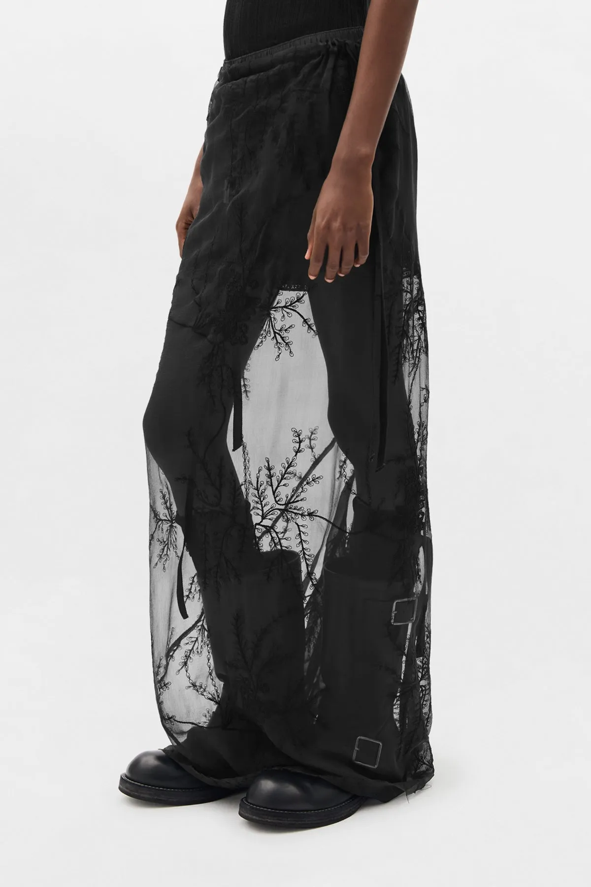Sheila Long Bias Skirt sold by Ann Demeulemeester product image thumbnail 2