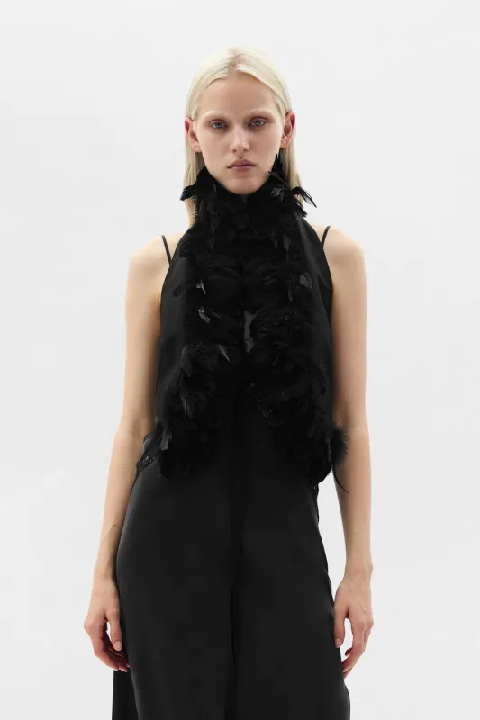 Idje Open Waistcoat made by Ann Demeulemeester