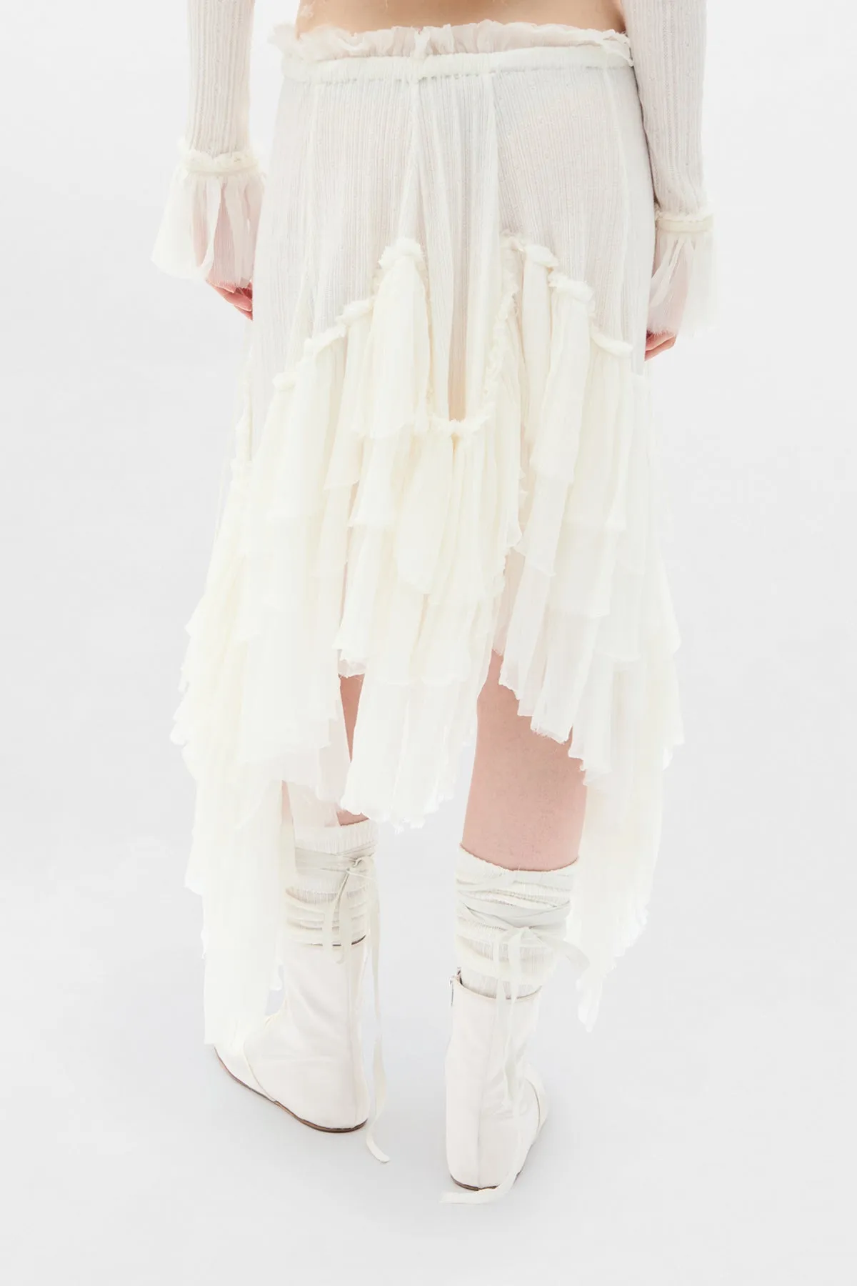 Bete Midi Skirt sold by Ann Demeulemeester product image thumbnail 3