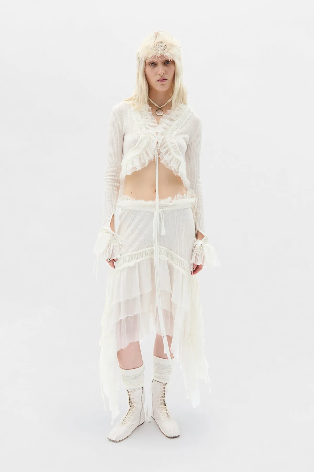 Bete Midi Skirt sold by Ann Demeulemeester product image thumbnail 4