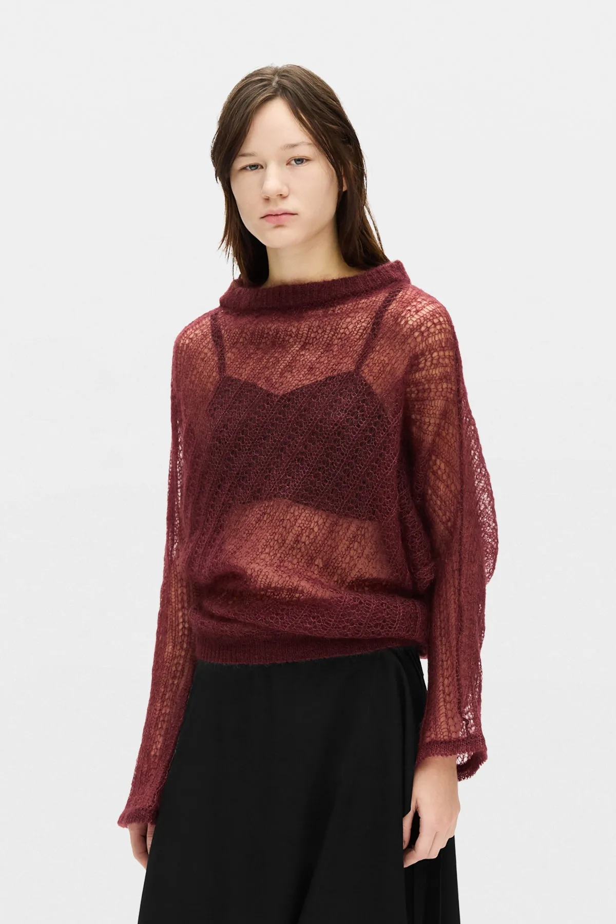 Christabel Bias Cut Sweater sold by Ann Demeulemeester product image thumbnail 2