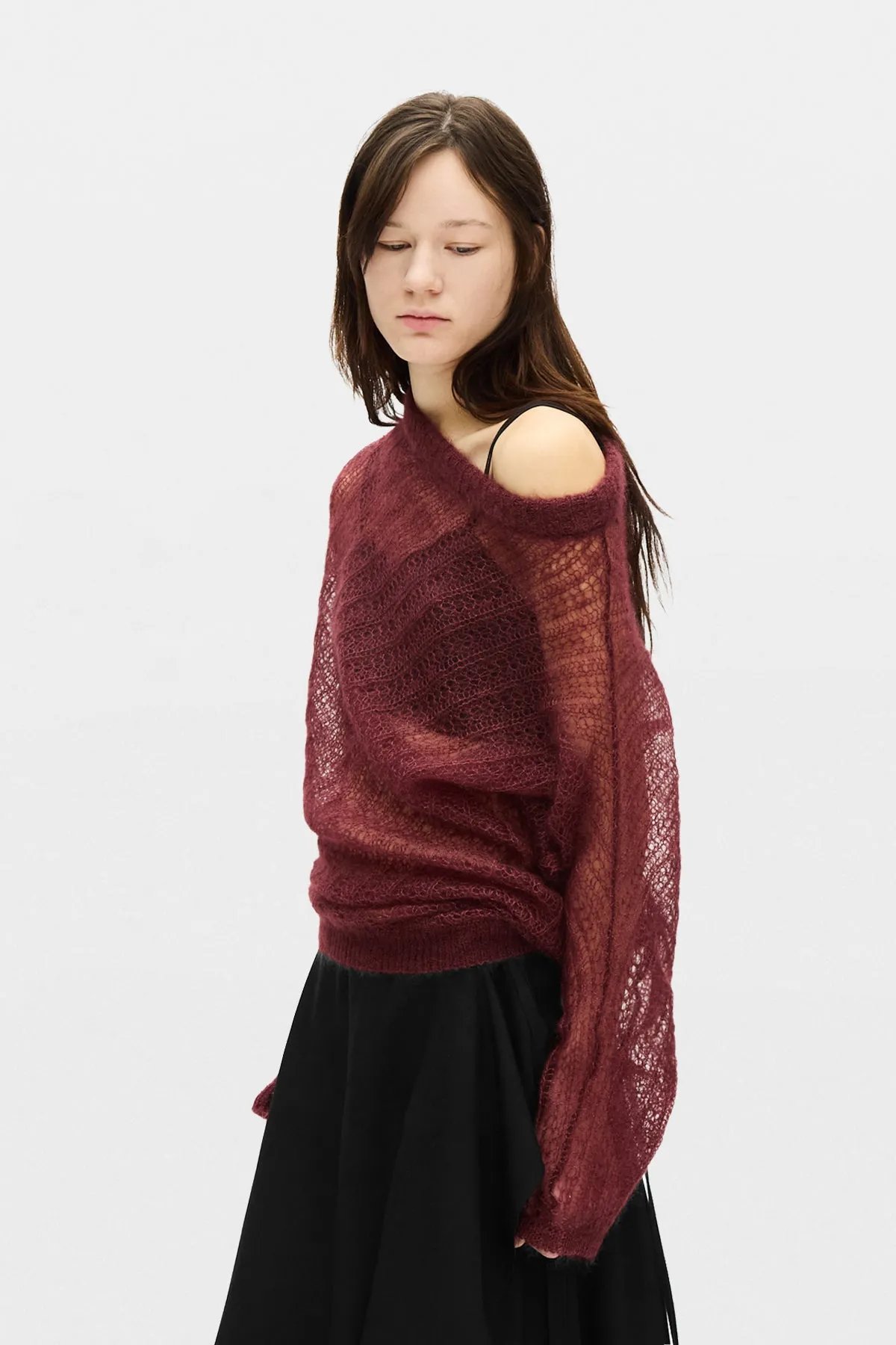 Christabel Bias Cut Sweater sold by Ann Demeulemeester
