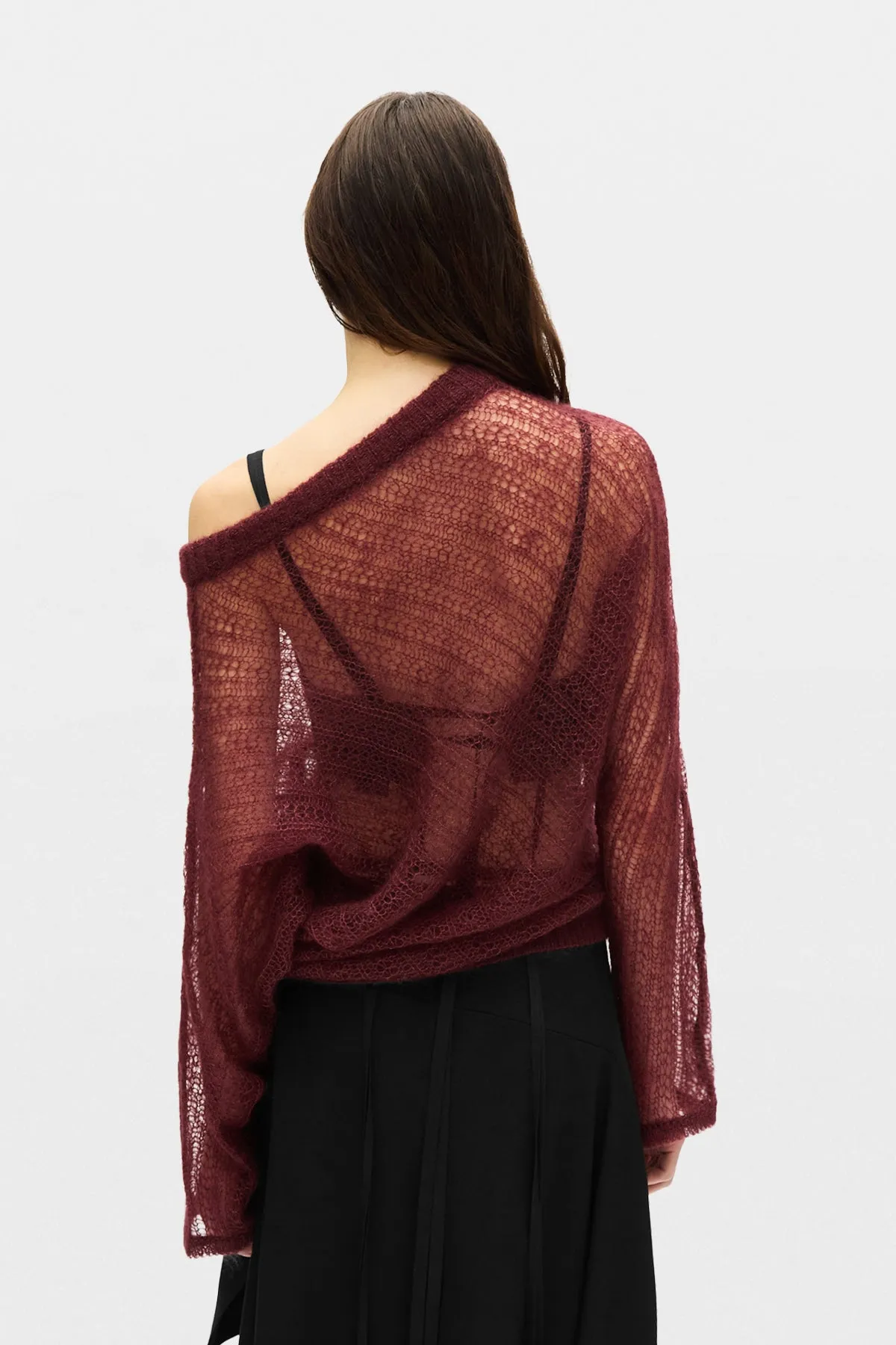 Christabel Bias Cut Sweater sold by Ann Demeulemeester product image thumbnail 3