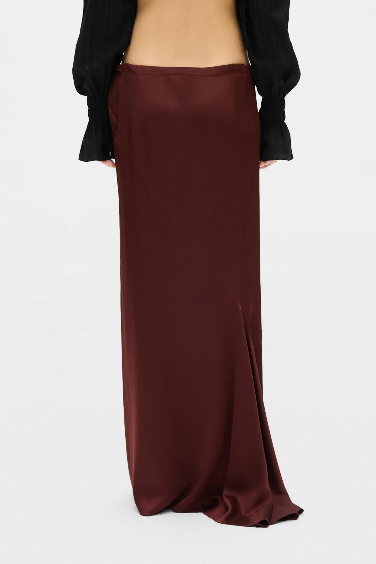 Eveline Long Bias Skirt sold by Ann Demeulemeester product image thumbnail 3