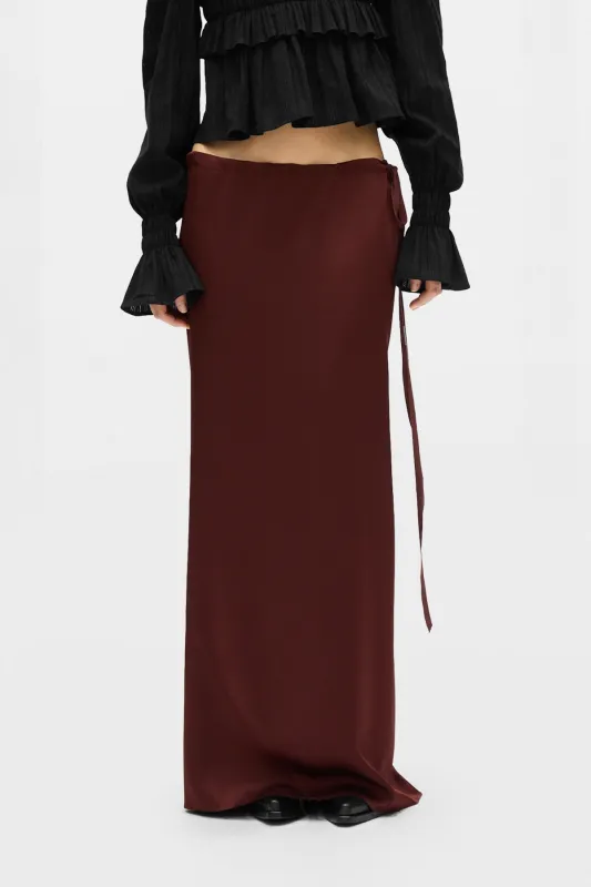 Eveline Long Bias Skirt made by Ann Demeulemeester
