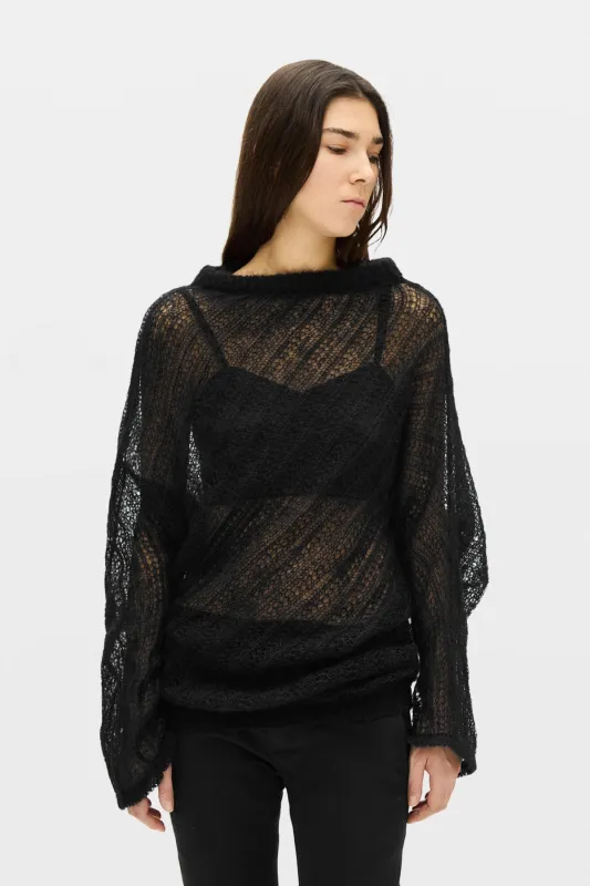 Christabel Bias Cut Sweater made by Ann Demeulemeester