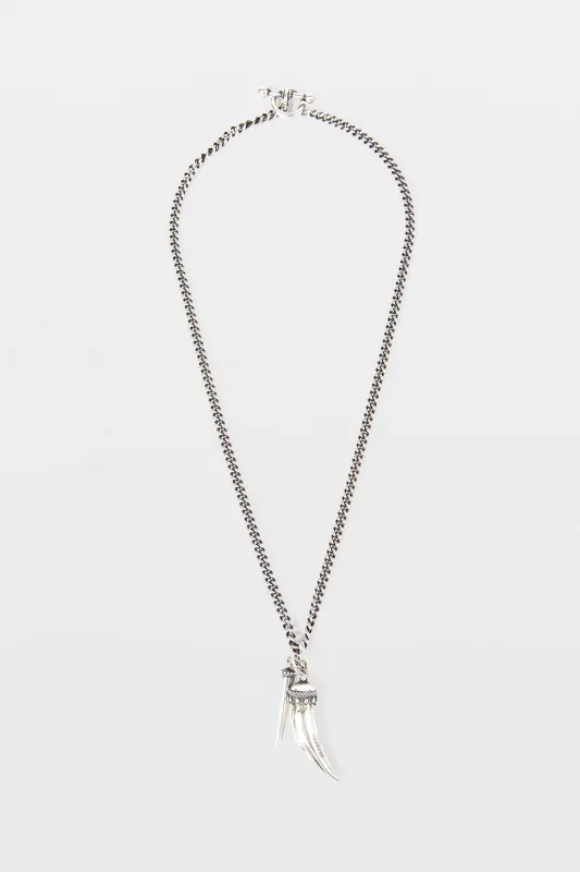 Mikke Chunky Necklace With Charm made by Ann Demeulemeester
