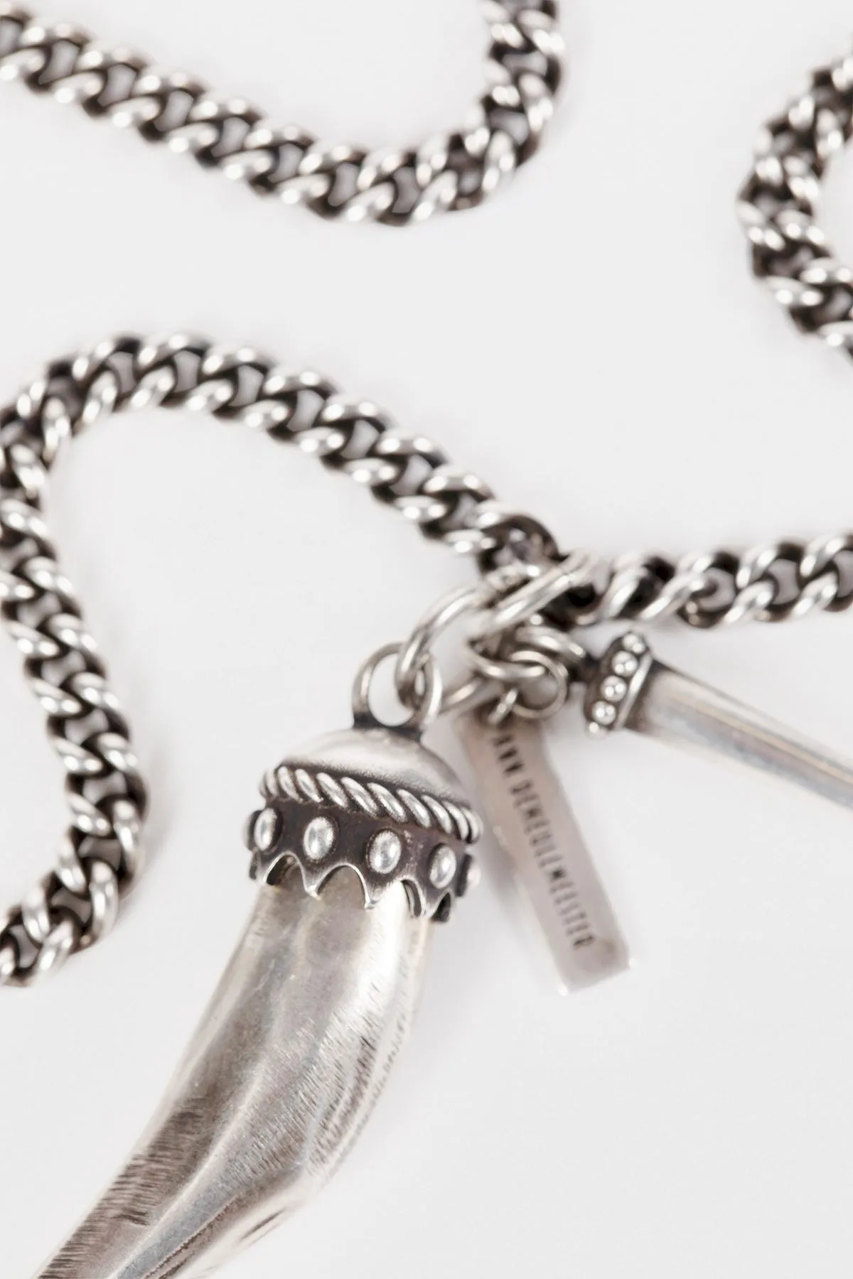 Mikke Chunky Necklace With Charm sold by Ann Demeulemeester product image thumbnail 3