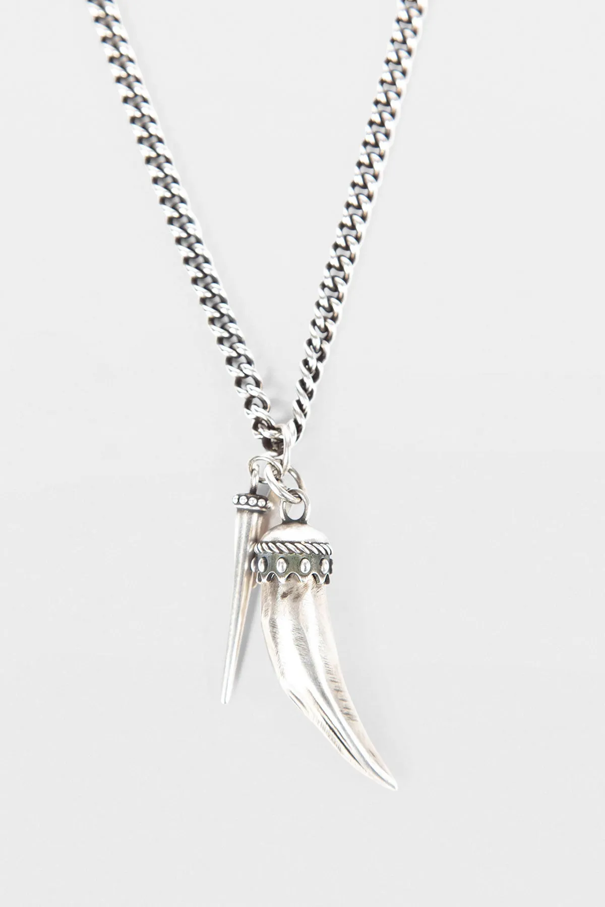 Mikke Chunky Necklace With Charm sold by Ann Demeulemeester product image thumbnail 2