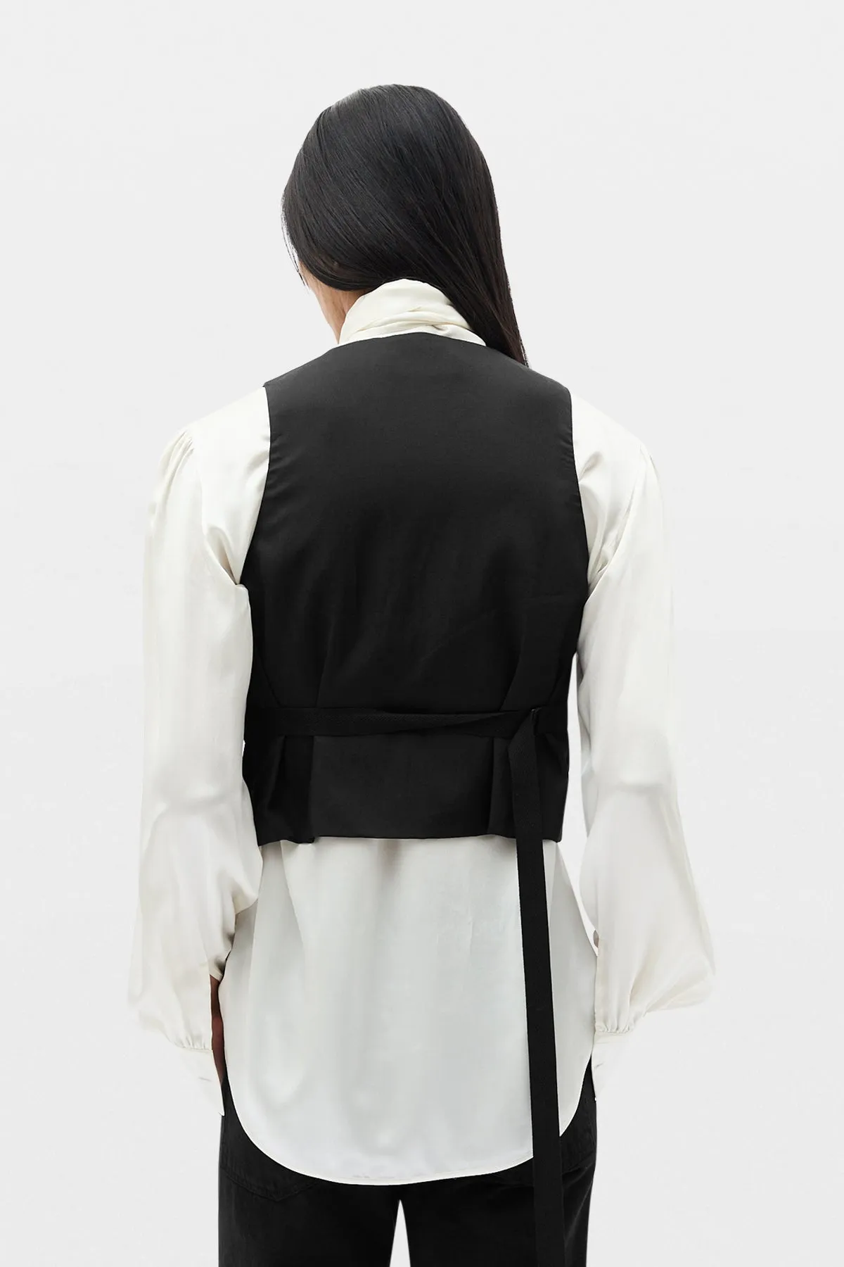 Kaare Classic Waistcoat sold by Ann Demeulemeester product image thumbnail 3