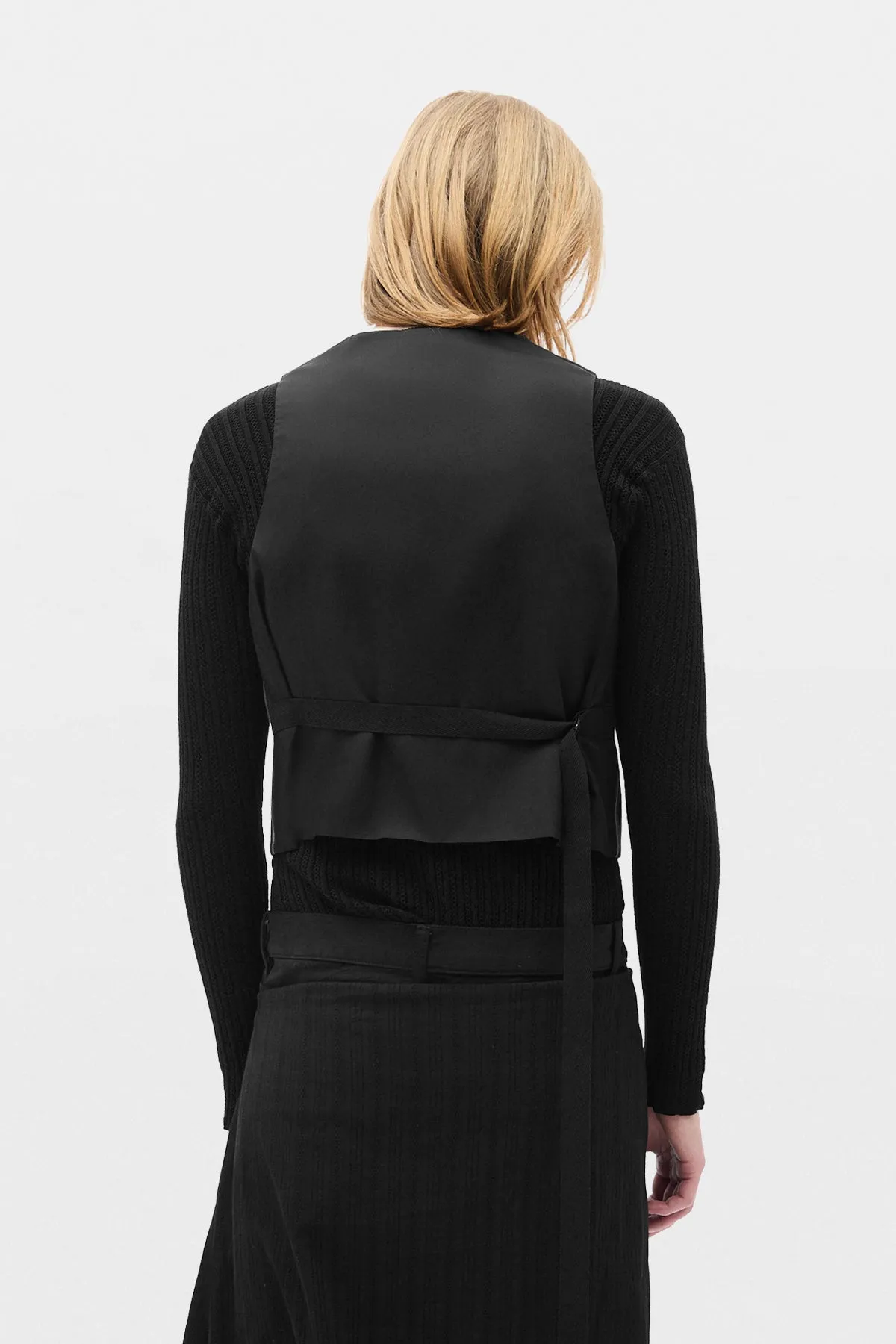 Kaare Classic Waistcoat sold by Ann Demeulemeester product image thumbnail 3