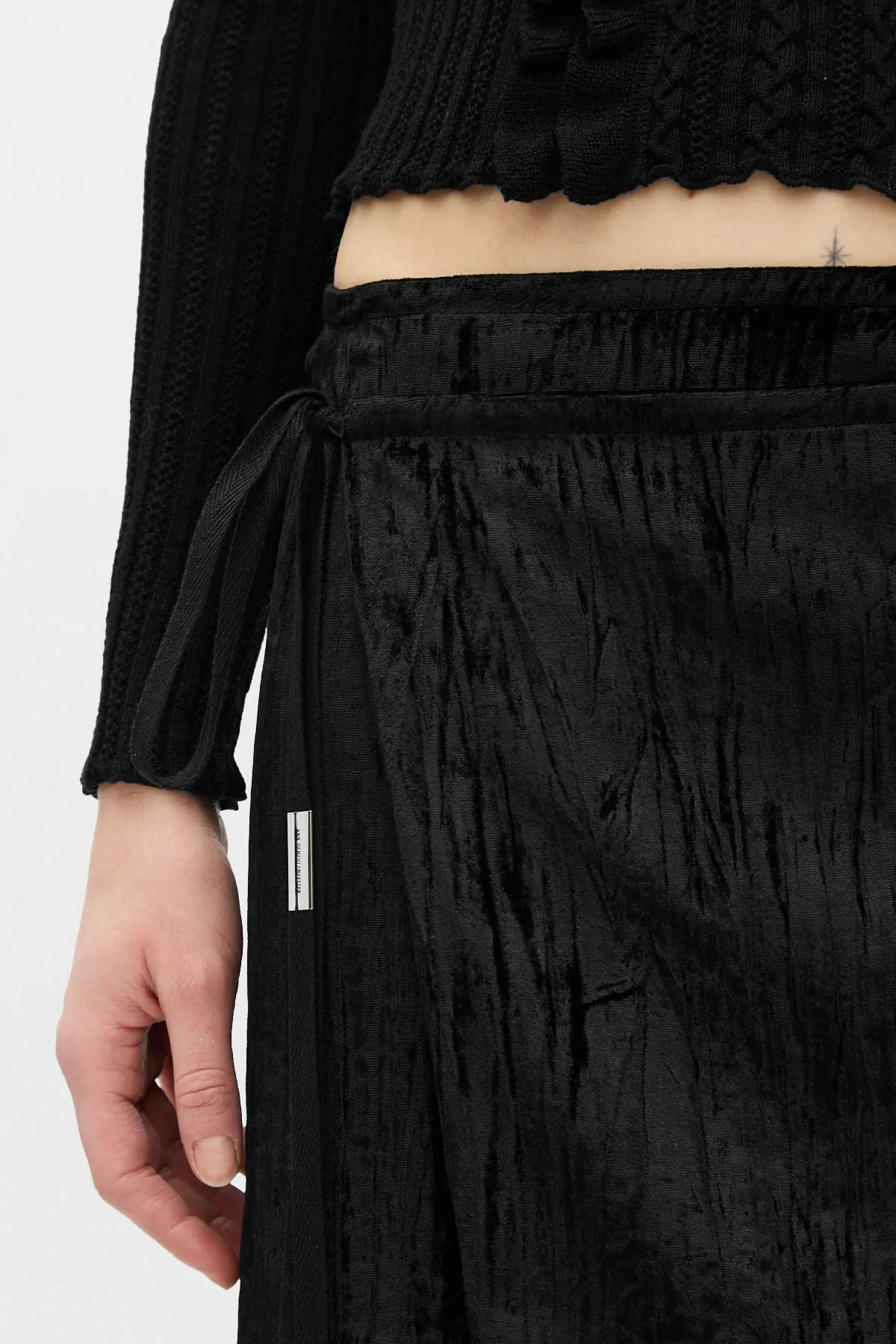 Jolien Mini Wrap Skirt sold by Ann Demeulemeester product image thumbnail 5