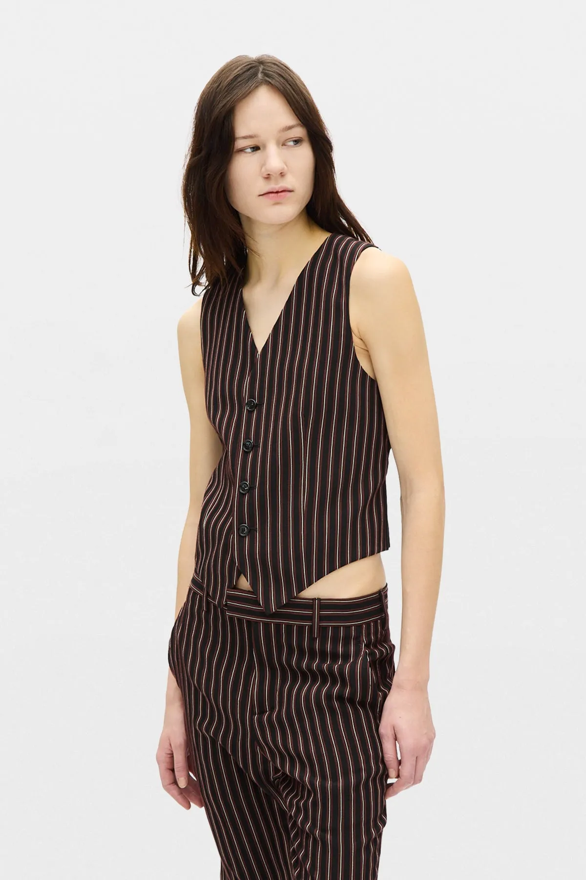 Stanse Classic Waistcoat sold by Ann Demeulemeester product image thumbnail 2