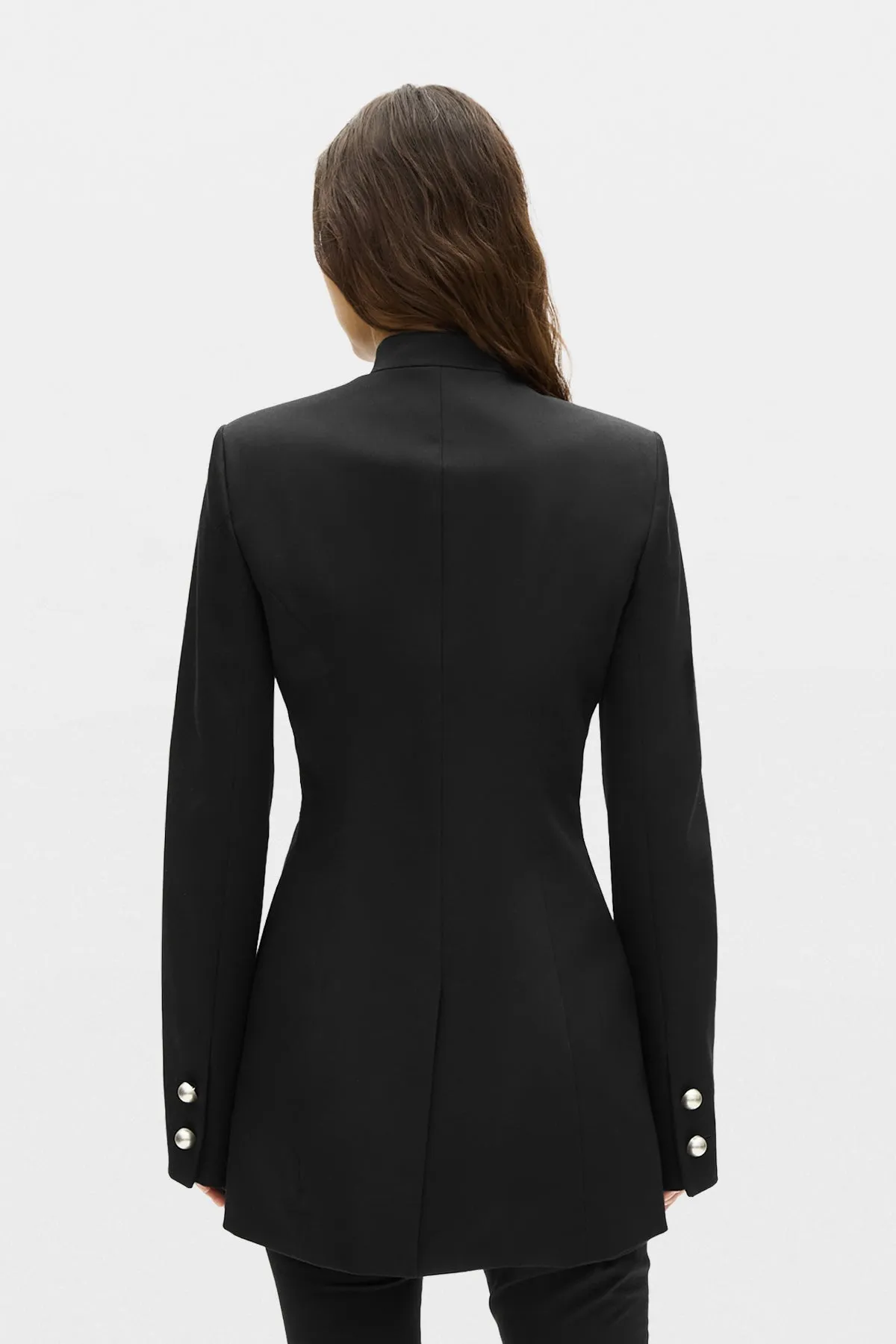 Yana Long Fitted Jacket sold by Ann Demeulemeester product image thumbnail 3