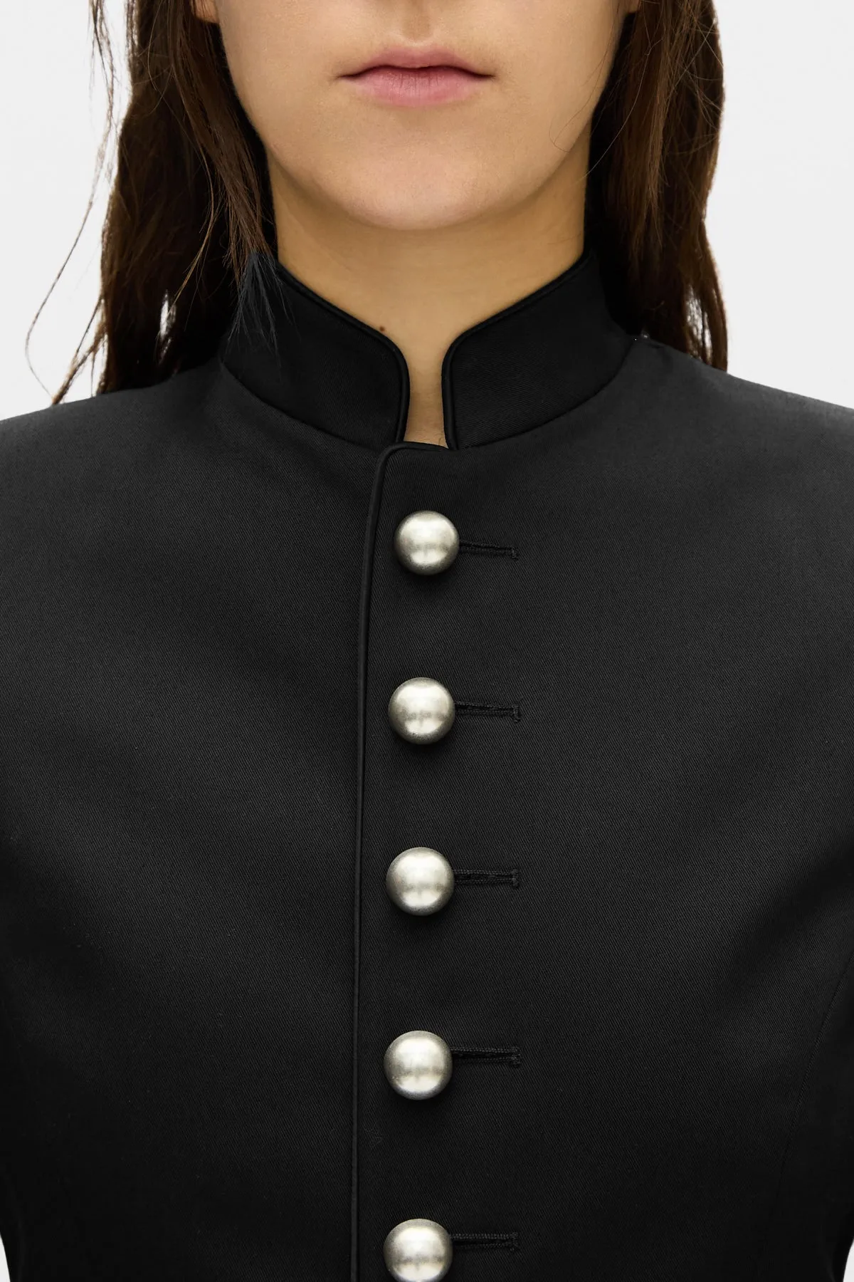 Yana Long Fitted Jacket sold by Ann Demeulemeester product image thumbnail 5