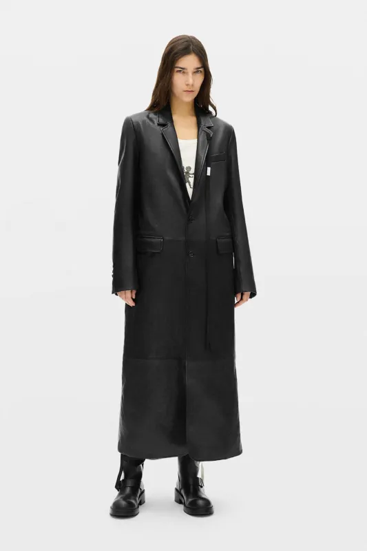 Virva Straight Tailored Coat made by Ann Demeulemeester