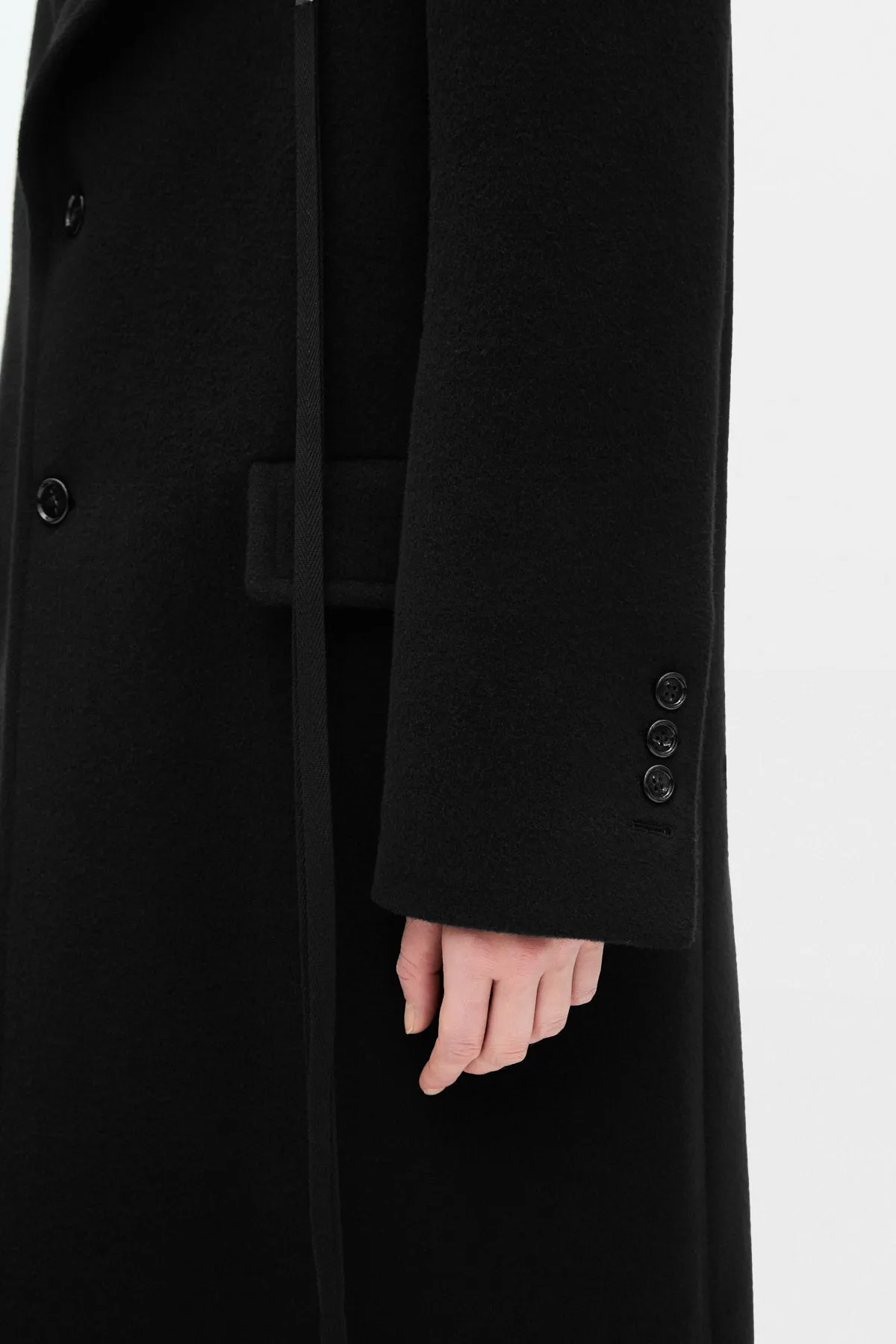 Aldina High Comfort Pick Lapel Coat sold by Ann Demeulemeester product image thumbnail 5