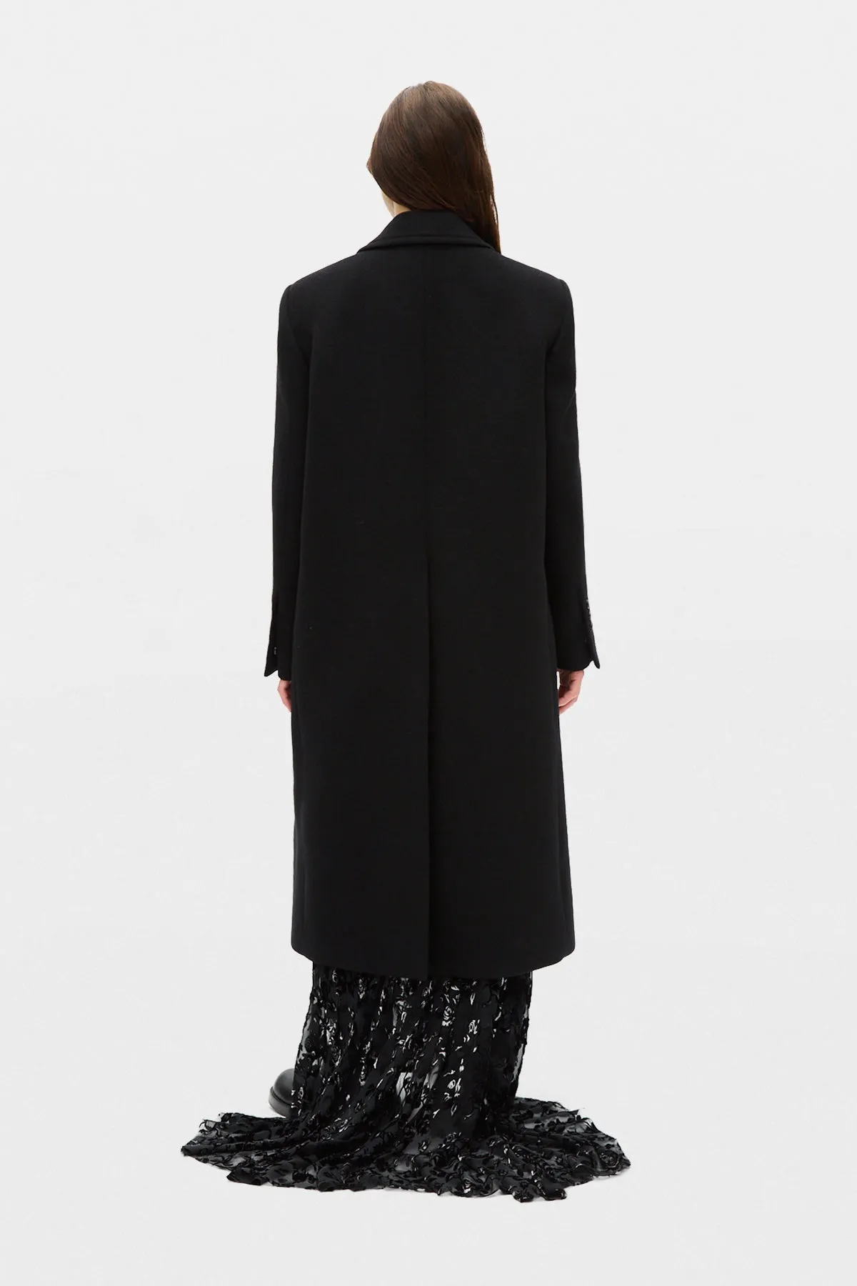 Aldina High Comfort Pick Lapel Coat sold by Ann Demeulemeester product image thumbnail 3