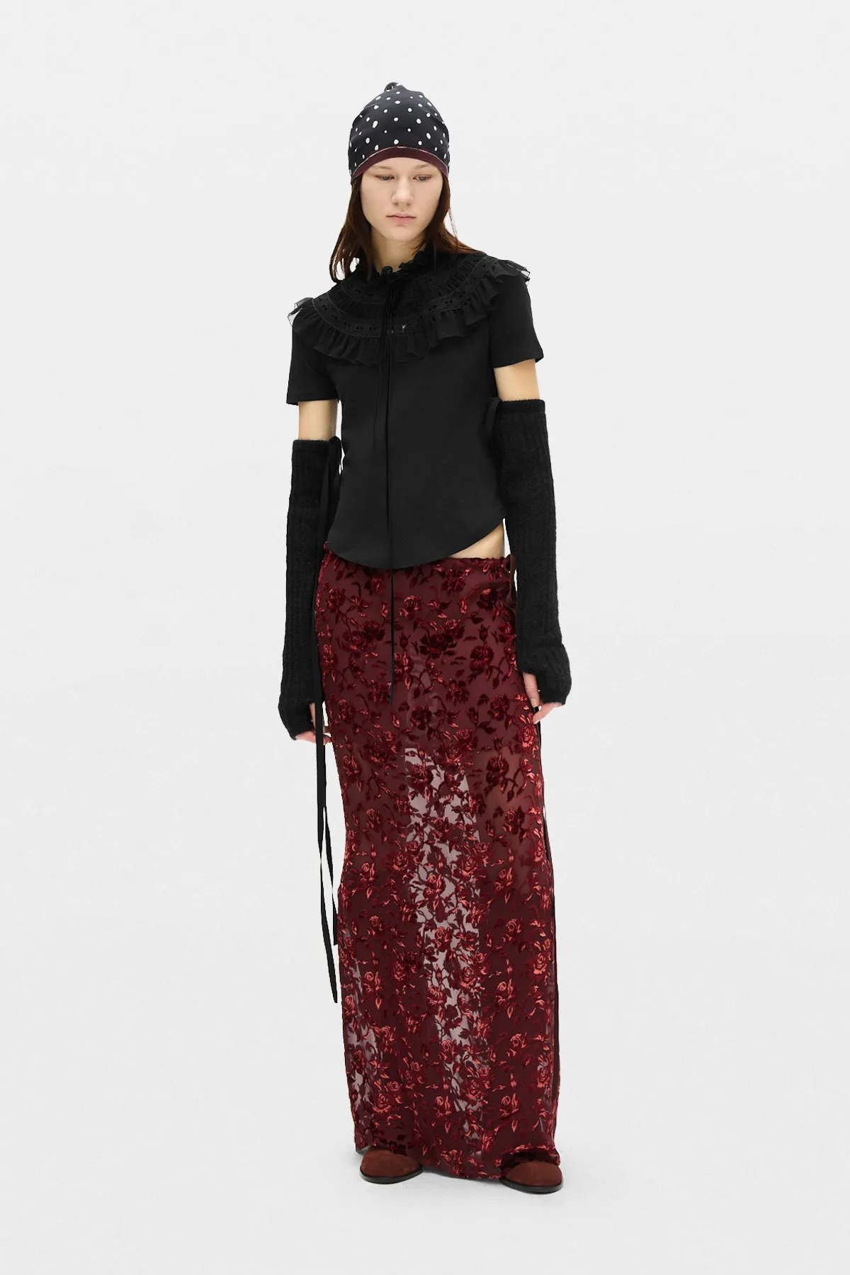 Floor Micro T-Shirt sold by Ann Demeulemeester product image thumbnail 4