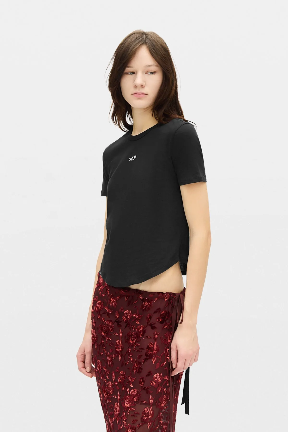 Floor Micro T-Shirt sold by Ann Demeulemeester product image thumbnail 2
