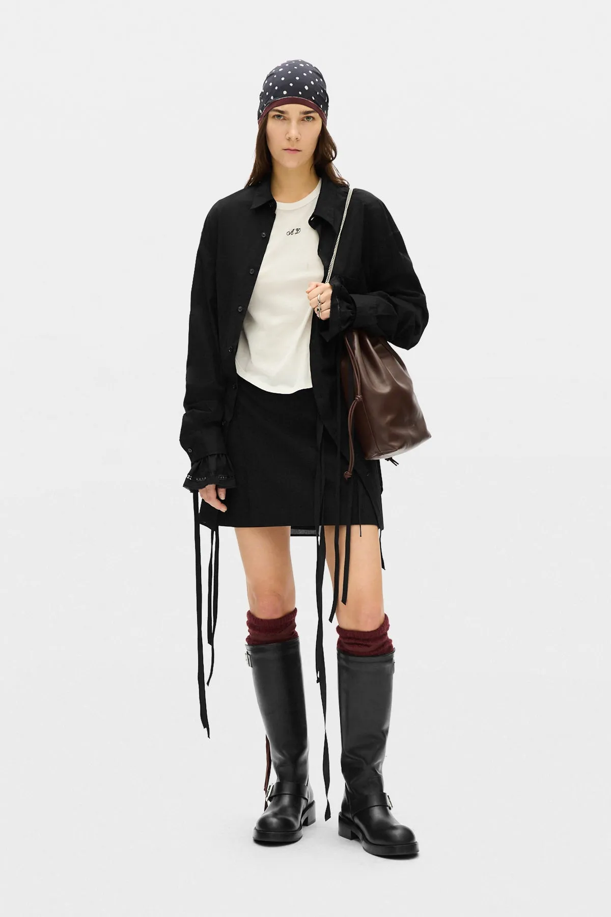Floor Micro T-Shirt sold by Ann Demeulemeester product image thumbnail 4