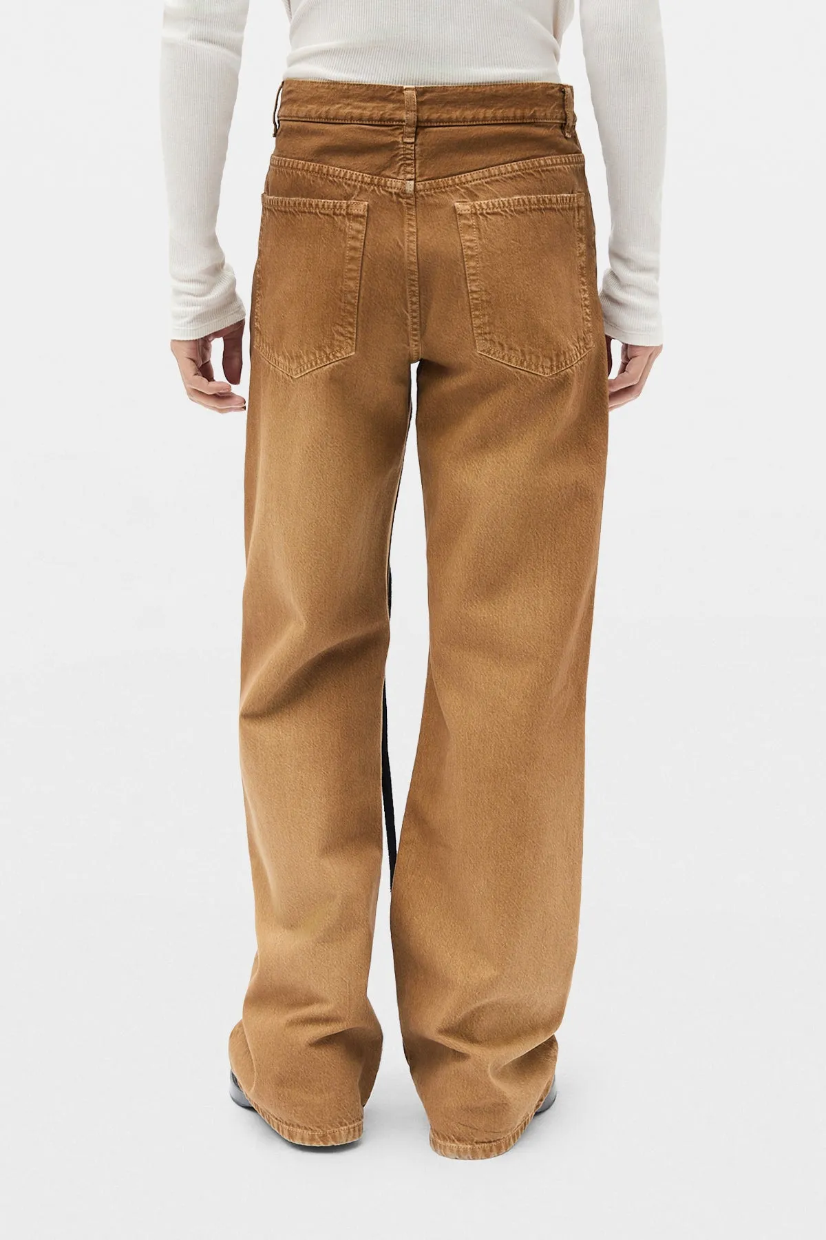 Modest 5-Pockets Relaxed Flared Trousers sold by Ann Demeulemeester product image thumbnail 3