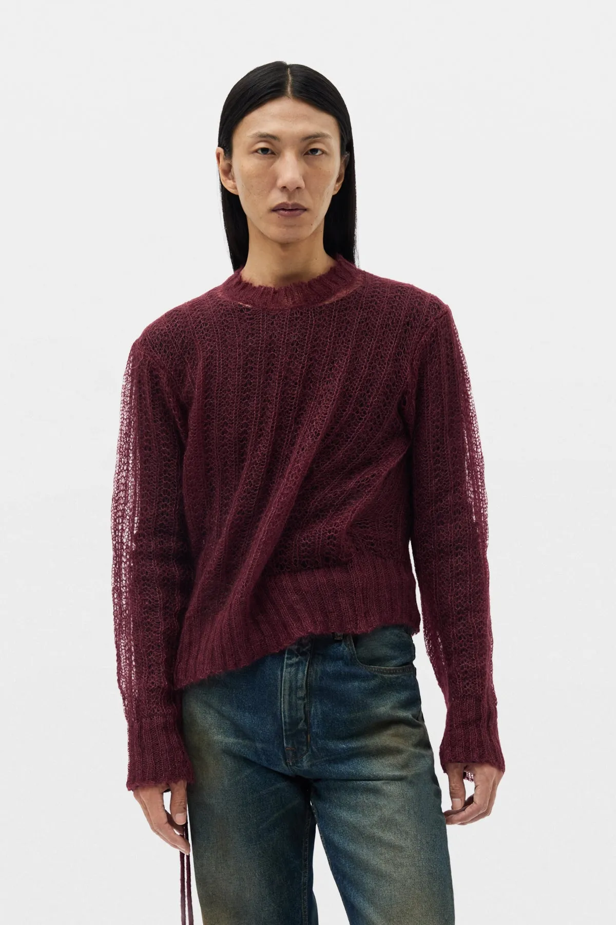 Levar Crew Neck High Comfort Sweater sold by Ann Demeulemeester