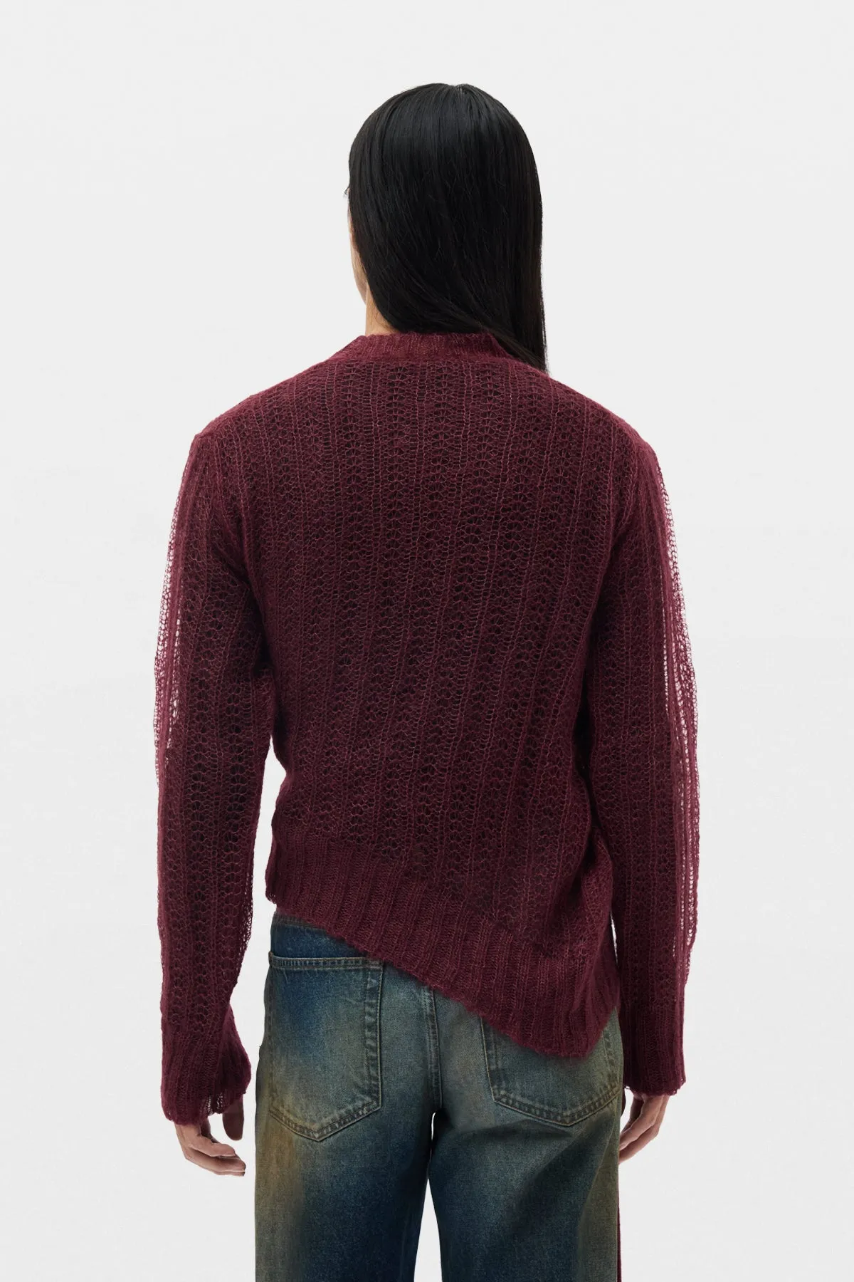 Levar Crew Neck High Comfort Sweater sold by Ann Demeulemeester product image thumbnail 3