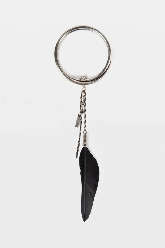 Vete Rigid Feather Bracelet made by Ann Demeulemeester