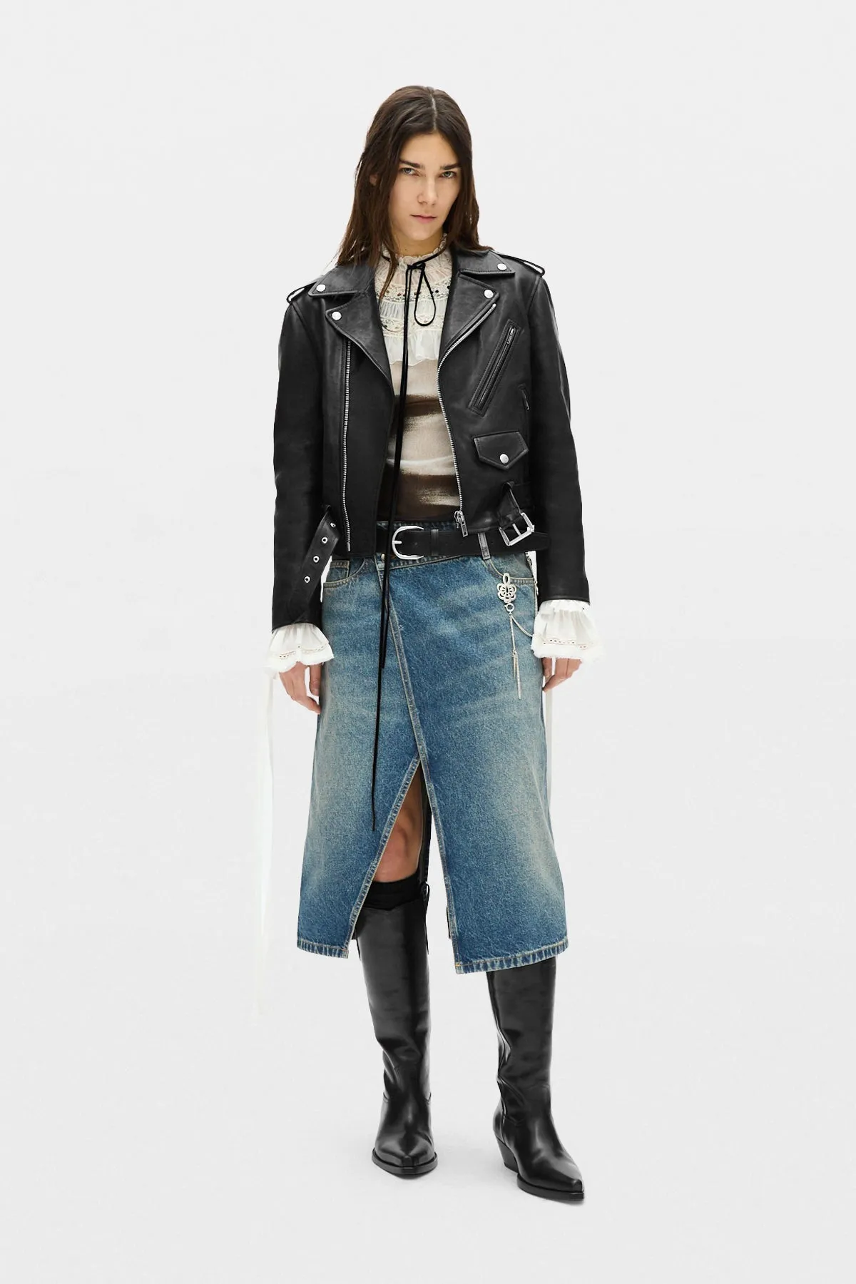 Fiene Slim Fit T-Shirt sold by Ann Demeulemeester product image thumbnail 4