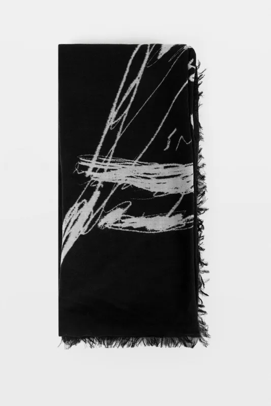 Vesta Square Scarf made by Ann Demeulemeester