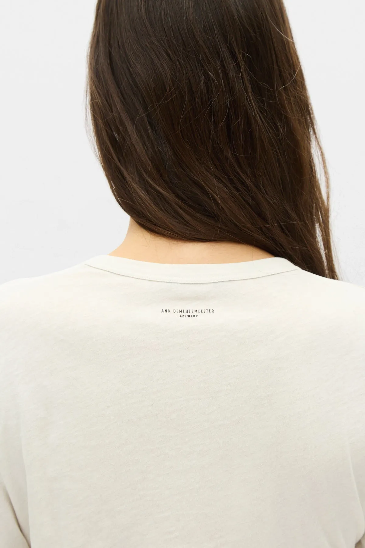 Dot Wrinkled Cropped Top sold by Ann Demeulemeester product image thumbnail 5