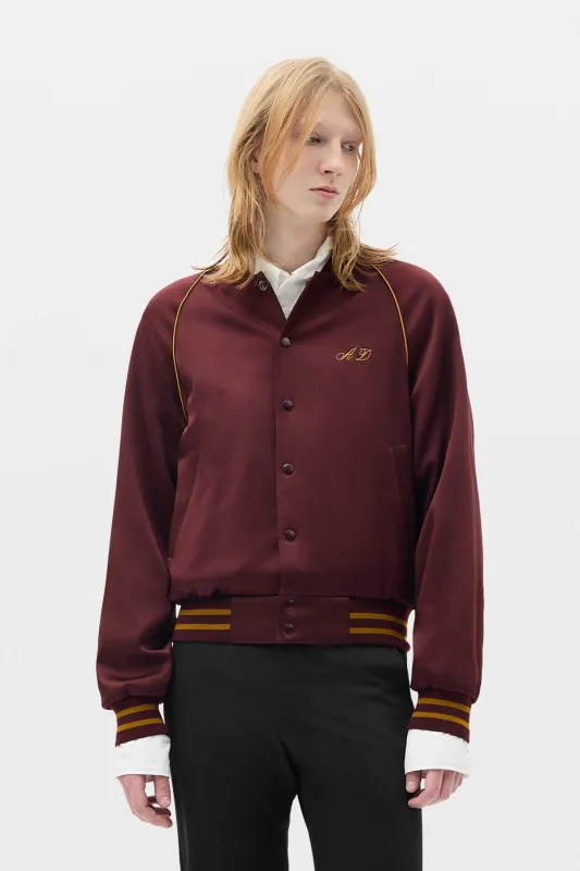Slim Fit Raglan Bomber made by Ann Demeulemeester