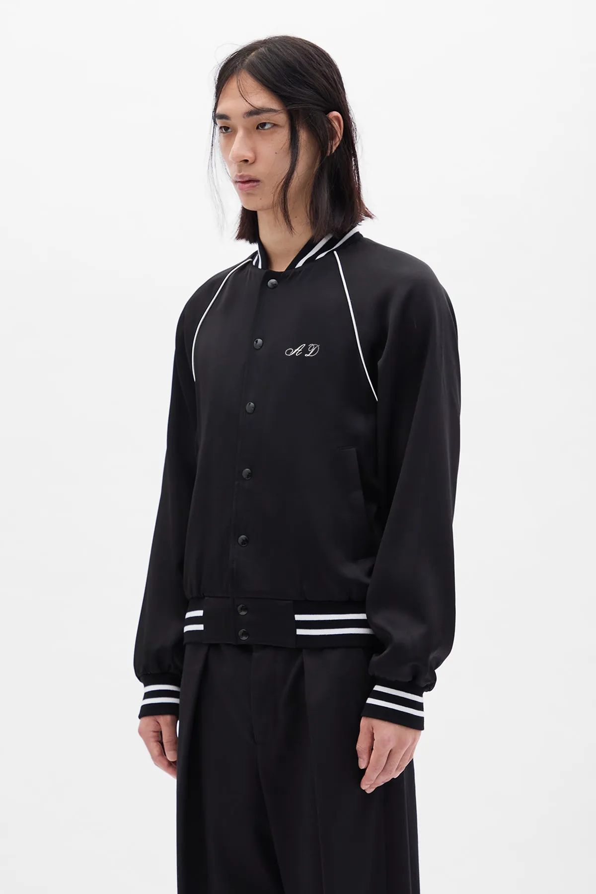 Slim Fit Raglan Bomber sold by Ann Demeulemeester product image thumbnail 2