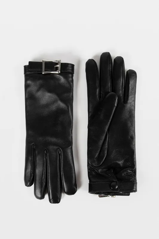 Arly Gloves with Buckle made by Ann Demeulemeester