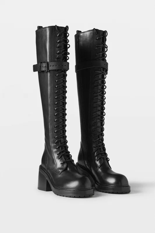 Heike High Boots made by Ann Demeulemeester