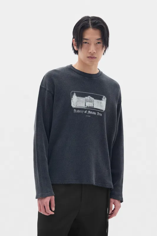Emil Relax Fit Long Sleeve Boxy T-Shirt made by Ann Demeulemeester