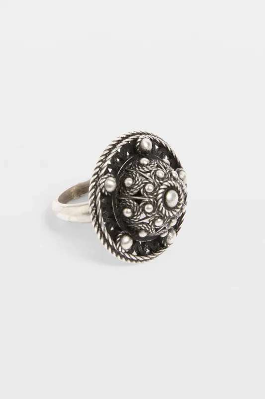 Andro Lantern Dome Ring made by Ann Demeulemeester