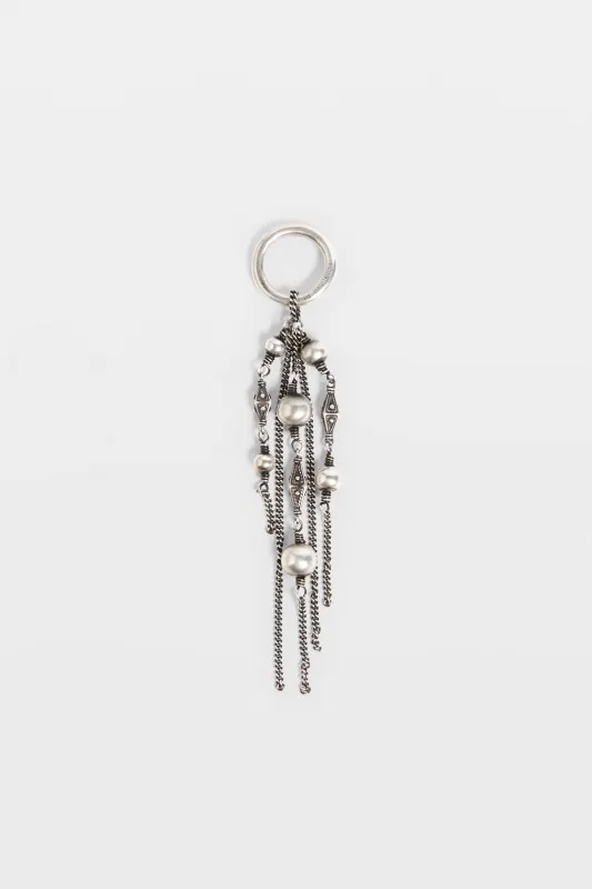 Biny Ring With Geometric Charms made by Ann Demeulemeester